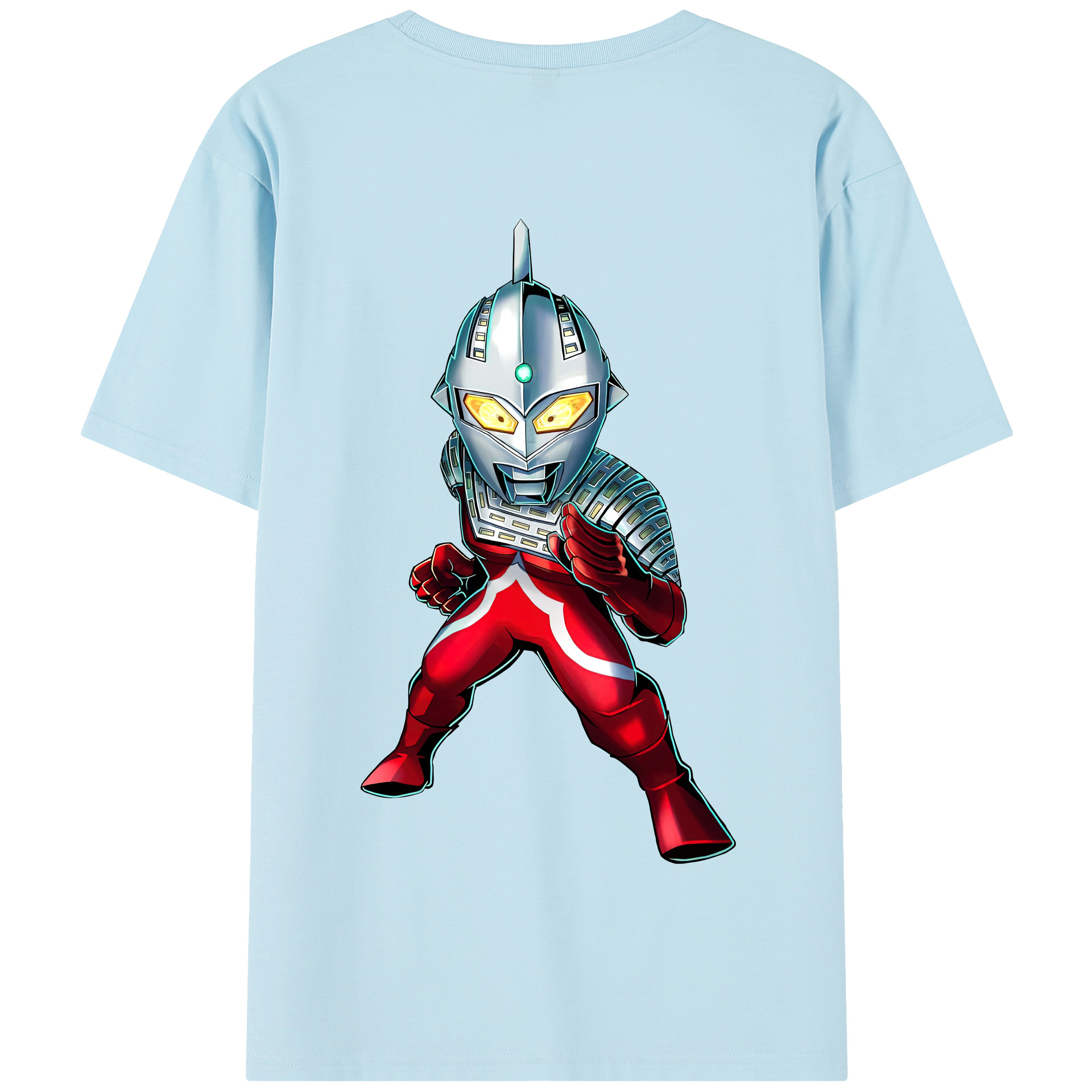 （画像用） ウルトラマン Ultraman 綿100％半袖Tシャツ（背面プリント）